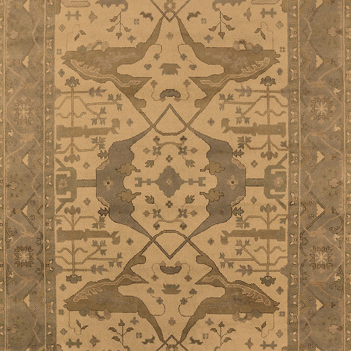 Oriental Brown Industrial Rug, urb1643brn