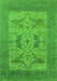 Oriental Green Industrial Rug, urb1643grn