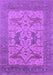 Oriental Purple Industrial Rug, urb1643pur