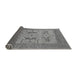 Sideview of Oriental Gray Industrial Rug, urb1643gry