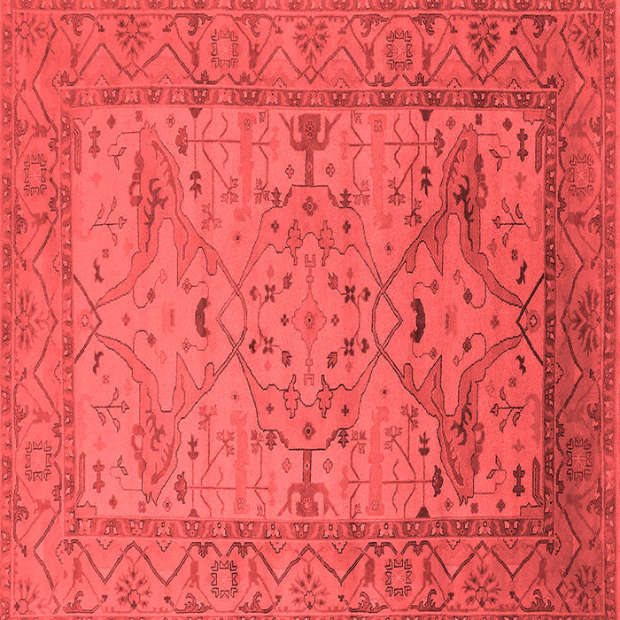 Oriental Red Industrial Rug, urb1644red