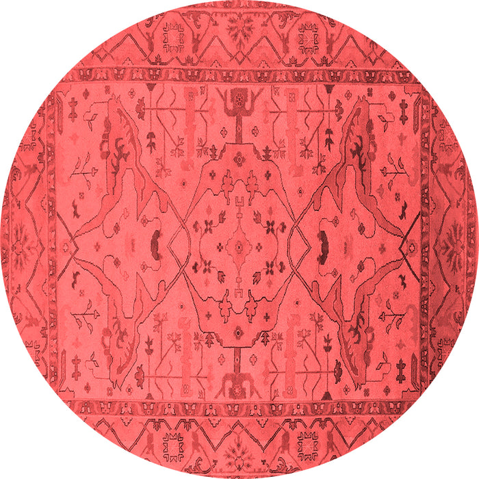 Oriental Red Industrial Rug, urb1644red