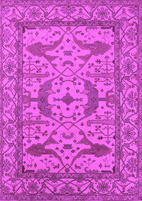 Oriental Pink Industrial Rug, urb1645pnk