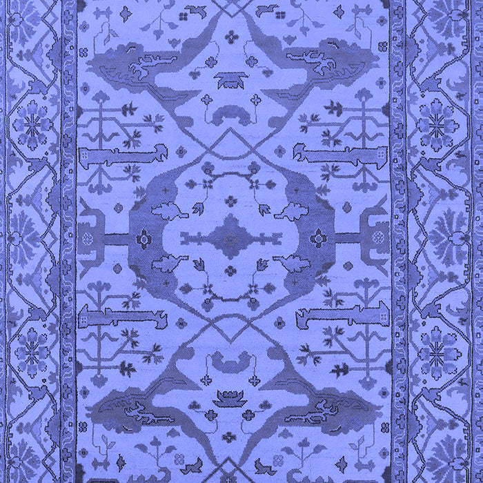 Oriental Blue Industrial Rug, urb1645blu