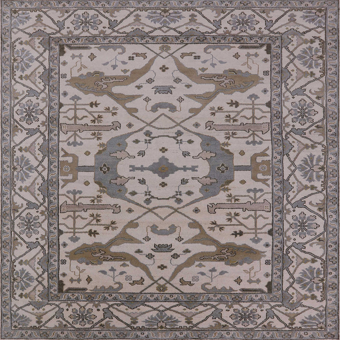 Square Machine Washable Industrial Modern Puce Purple Rug, wshurb1645