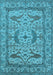 Oriental Light Blue Industrial Rug, urb1645lblu