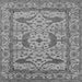 Square Oriental Gray Industrial Rug, urb1645gry