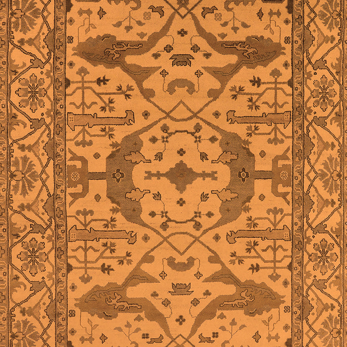 Oriental Orange Industrial Rug, urb1645org