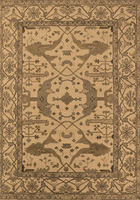 Oriental Brown Industrial Rug, urb1645brn