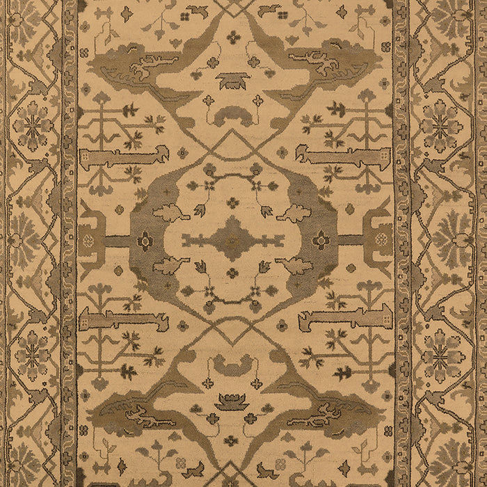 Oriental Brown Industrial Rug, urb1645brn