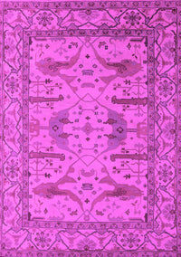 Oriental Pink Industrial Rug, urb1646pnk