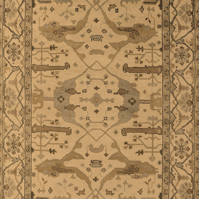 Oriental Brown Industrial Rug, urb1646brn