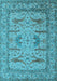 Oriental Light Blue Industrial Rug, urb1646lblu