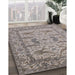 Machine Washable Industrial Modern Silver Pink Rug in a Family Room, wshurb1647