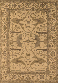 Oriental Brown Industrial Rug, urb1647brn