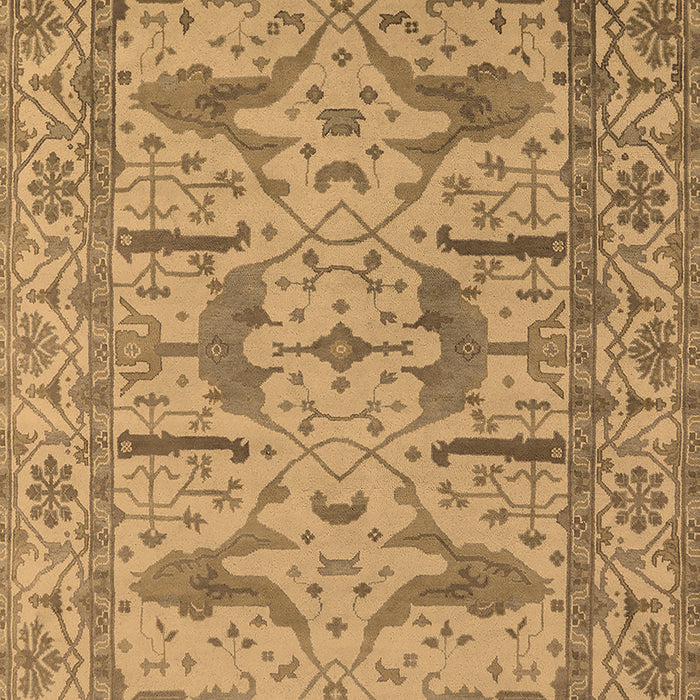 Oriental Brown Industrial Rug, urb1647brn