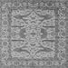 Square Oriental Gray Industrial Rug, urb1647gry