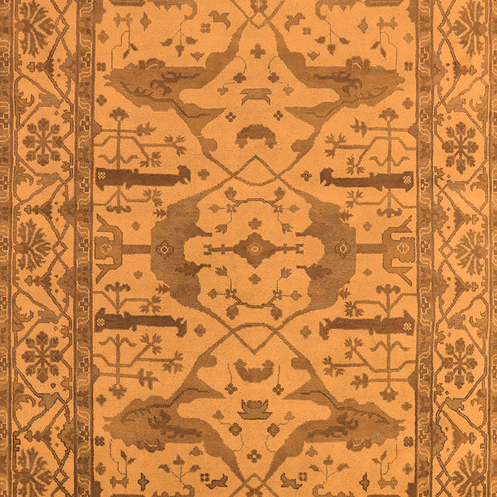 Oriental Orange Industrial Rug, urb1647org