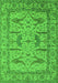 Oriental Green Industrial Rug, urb1647grn