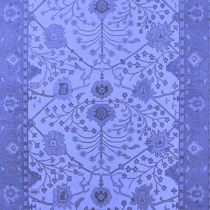 Oriental Blue Industrial Rug, urb1648blu