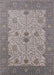 Mid-Century Modern Sandstone Brown Oriental Rug, urb1648