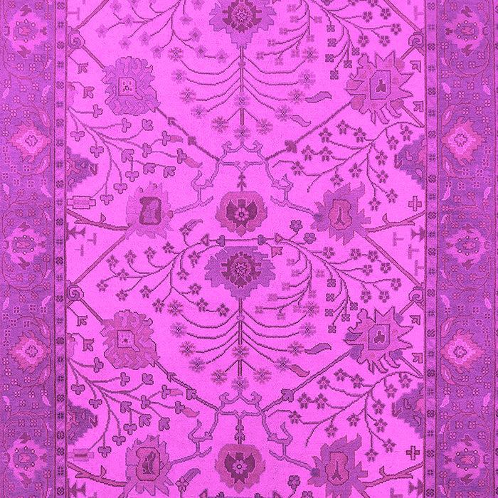 Machine Washable Oriental Pink Industrial Rug, wshurb1648pnk