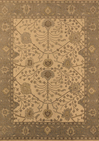 Oriental Brown Industrial Rug, urb1648brn