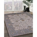 Machine Washable Industrial Modern Sandstone Brown Rug in a Family Room, wshurb1648