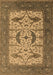 Oriental Brown Industrial Rug, urb1649brn