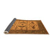 Sideview of Oriental Orange Industrial Rug, urb1649org