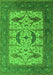 Oriental Green Industrial Rug, urb1649grn