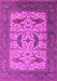 Oriental Pink Industrial Rug, urb1649pnk