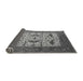 Sideview of Oriental Gray Industrial Rug, urb1649gry