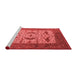 Industrial Red Washable Rugs