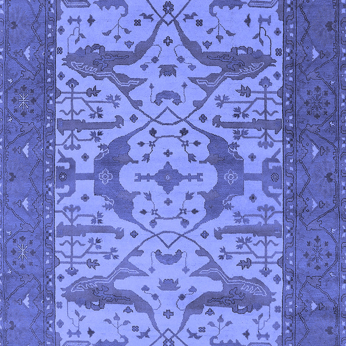 Oriental Blue Industrial Rug, urb1650blu