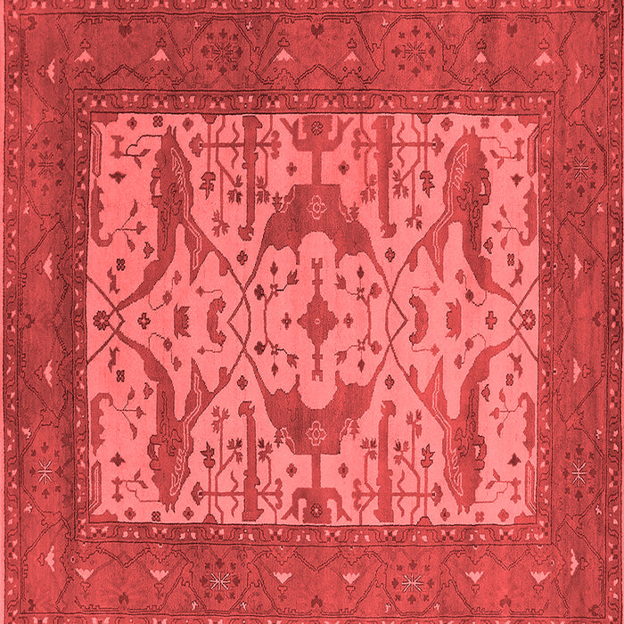 Oriental Red Industrial Rug, urb1650red