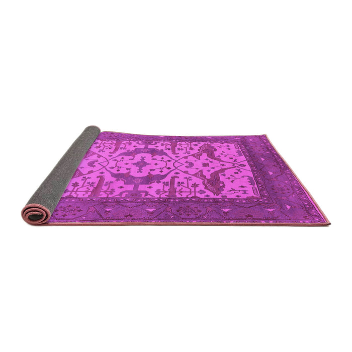 Sideview of Oriental Pink Industrial Rug, urb1650pnk