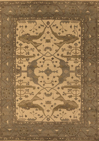 Oriental Brown Industrial Rug, urb1650brn