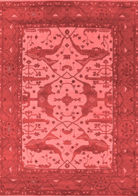 Oriental Red Industrial Rug, urb1650red