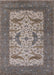 Mid-Century Modern Rosy Brown Pink Oriental Rug, urb1650