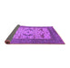 Sideview of Oriental Purple Industrial Rug, urb1650pur