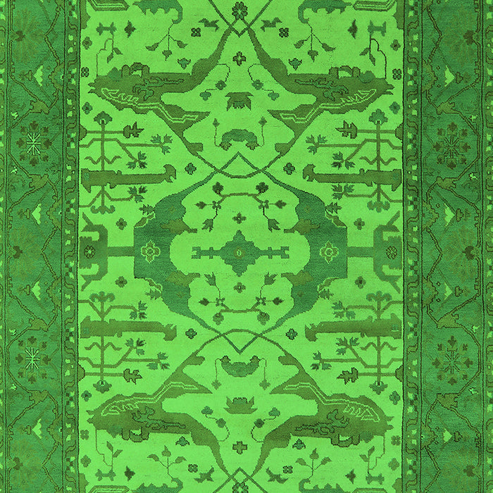 Oriental Green Industrial Rug, urb1650grn