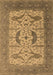 Oriental Brown Industrial Rug, urb1651brn