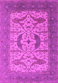 Oriental Pink Industrial Rug, urb1651pnk