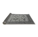 Sideview of Oriental Gray Industrial Rug, urb1651gry