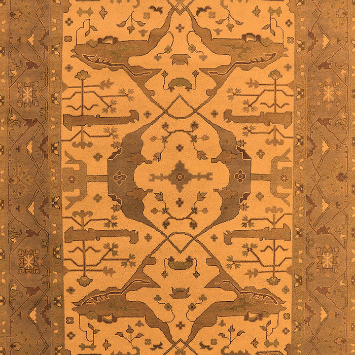 Oriental Orange Industrial Rug, urb1651org