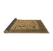 Sideview of Oriental Brown Industrial Rug, urb1651brn