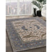 Machine Washable Industrial Modern Sandstone Brown Rug in a Family Room, wshurb1651