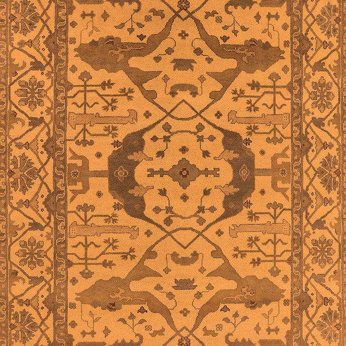 Oriental Orange Industrial Rug, urb1652org