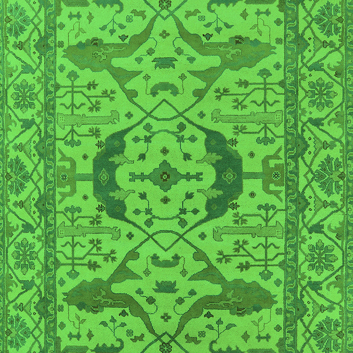 Oriental Green Industrial Rug, urb1652grn